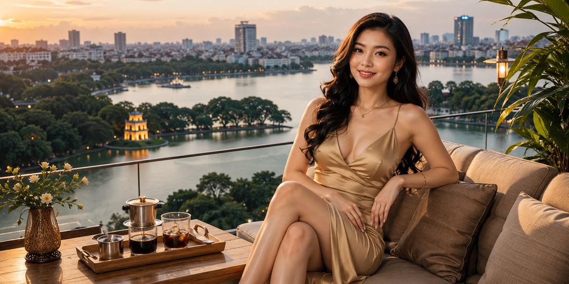Người dùng Hà Nội nạp tiền qua điện thoại bên ly cà phê – giao dịch tài chính trực tuyến tiện lợi
